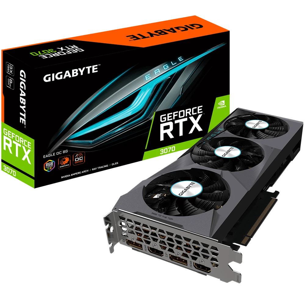 Gigabyte GeForce RTX 3070 EAGLE OC 8G  (Rev. 2.0)